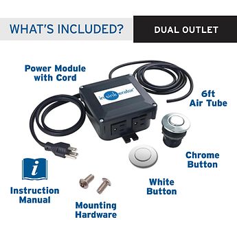 SinkTop Garbage Disposal Air Switch | InSinkErator